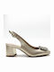 Heels with Medium Heel Gold