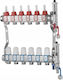 Stainless Steel Manifold 3 Circuits