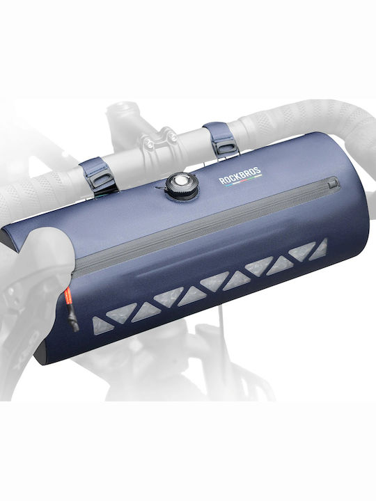 Rockbros Road To Sky Bicycle Handlebar Bag 4lt Blue
