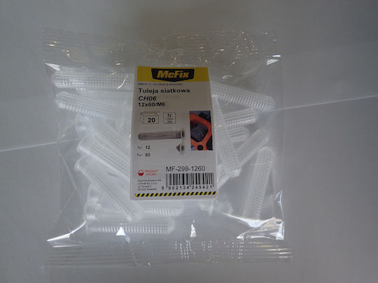 Mâneci Din Plasă Din Plastic Rășini 12*60mm 20 Bucăți Mf-299-1260