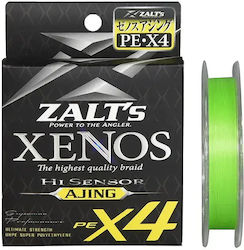 Плетено Влакно Zalt’s Xenos X4 Hi Sensor Ajing 150м 0.076мм Pe#0.2