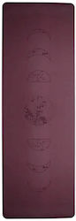 Yogi & Yogini Στρώμα Yoga Celestial Moon Burgundy (183x61cm) Yogi & Yogini Στρώμα Yoga Celestial Moon Burgundy (183x61cm)