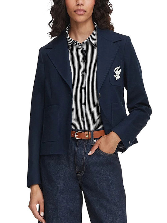 Tommy Hilfiger Kurzes Damen Blazer für Damen Chino