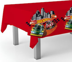 Пластмасова Парти Покривка Hot Wheels 120x180 см