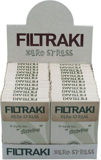 Filtraki Zero Stress Schlank Biologisch Abbaubar 10 Filter-Tipps 24 Stück
