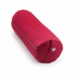 Kurma Yoga Bolster Roll Burgundy