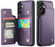 Caseme Wallet din piele / piele artificială violet (Galaxy A37Nokia C22)