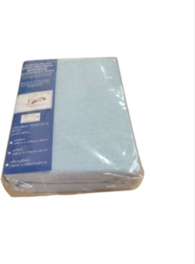 Homestyle King Size 180x200cm mit Gummibettlaken Hellblau