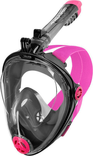 Aquaspeed Spectra 2.0 Μάσκα Θαλάσσης Σιλικόνης Full Face Μαύρη