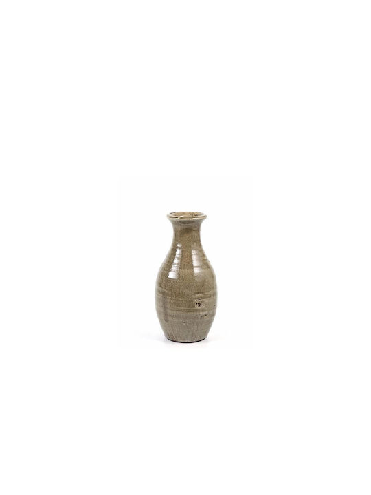 Zaros Decorative Ceramic Vase Terra Orange