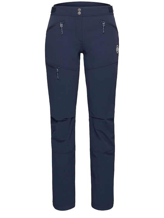 Mammut Damen Lang Bergsteigerhose Blau