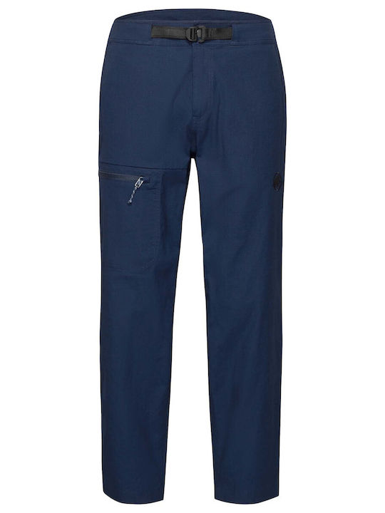 Mammut Herren Lang Wandernhose Blau