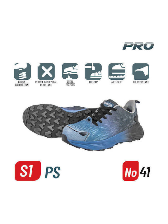 Bormann Pro Safety Low Blue S1P with Certification FO, HRO, SR