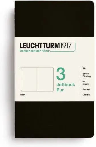 Leuchtturm1917 Декоративна Черна Свещ