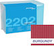 Premium Plus Zahnhandtücher Patienten 3ply 33cm x 45cm 50 Stück Burgundisch