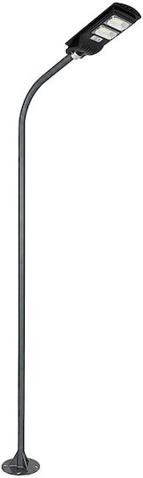 Globostar Urbano-280 Glb-000-0009 Metal Galvanized Lighting Pole Solar Street Light Outdoor Ral 7016 Grey Anthracite W84 X D25 X H280cm Glb-000-0009