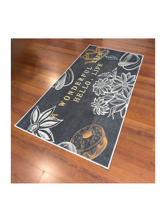 Epavlis Homeware Life Kitchen Runner Mat with Non-Slip Backing Non-Slip 70x140cm