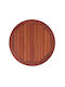 Woodwell Round Table Surface from Solid Acacia Wood 70x70cm E20063,9