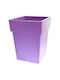 VIOMES Kunststoff Blumentopf Lila 34x27x27cm N572-Mauve