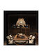 Boho Grid Pendant Light with E27 Socket 40x30cm