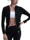 Nsw Cardigan Pentru Femei Cu Fermoar Negru