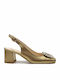 Heels with Medium Heel Gold
