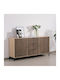 Fylliana Rythmos Holz Sideboard Sonoma-Walnuss 160x41x80cm