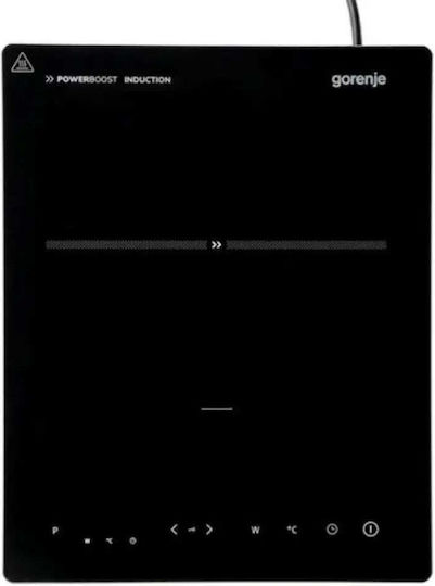 Gorenje Επιτραπέζια Εστία Επαγωγική Μονή Μαύρη