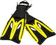 Aquaspeed Swimming Flippers Black-Yellow