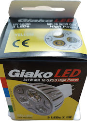 LED GU5.3 Yellow LED GU5.3 Yellow