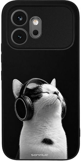 Sonique Men's Edition Honor 600 5g Audio Kitten White Mobile Phone Case