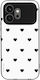 Sonique Heart Series Honor 600 5g White Case