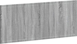 vidaXL Wooden Grey Bed Headboard 120x50cm