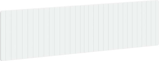 vidaXL Дървена Табла за Легло Бяла 200x50cm