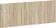 vidaXL Wooden Beige Bed Headboard 140x50cm