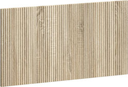 vidaXL Табла за легло Дървена Бежова 100x50cm
