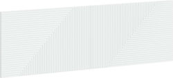 vidaXL Дървена Табла за Легло Бяла 160x50cm