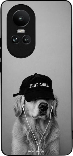 Sonique Herren Edition Handyhülle Oppo Reno10 5G Just Chill Pup