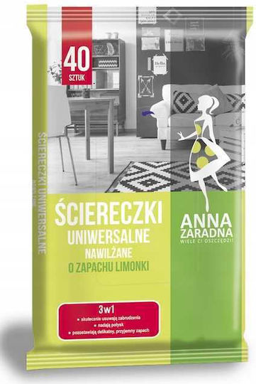 Stella Επαγγελματικά Μαντηλάκια Καθαρισμού Γενικής Χρήσης 40 τμχ
