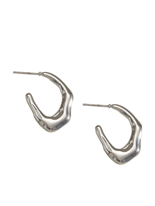 FantazyStores Earrings Hoops Made of Steel