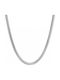 Colier Luca Barra Argintiu Oțel Snake Chain 3mm Ck2122