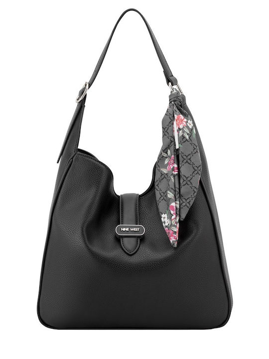 Women's Black Shoulder Bag