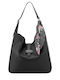 Women's Black Shoulder Bag