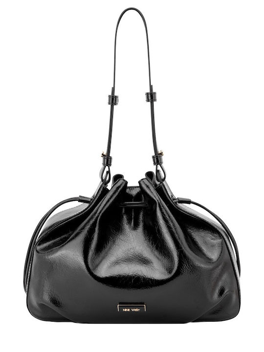 Women's Black Shoulder Bag