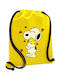 Koupakoupa Snoopy Love Детска Раница Жълта 48x40см