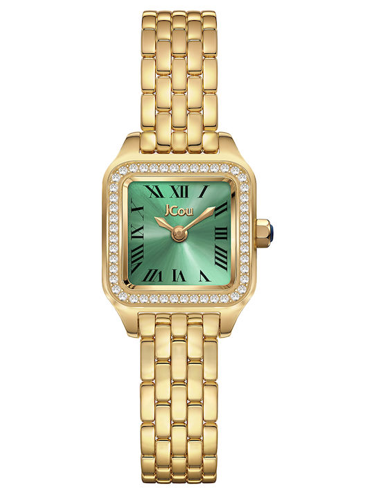 Jcou Women's Watch 19mm Battery with Gold Stain...