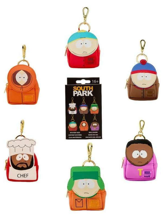 South Park By Loungefly Keychain Mystery Box Display Set 15 Pieces