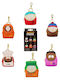 South Park By Loungefly Keychain Mystery Box Display Set 15 Pieces