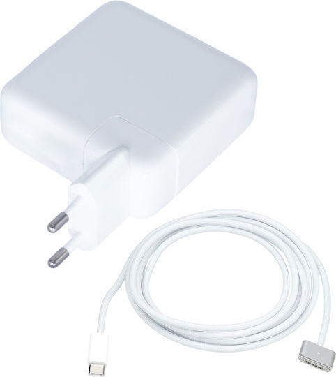 Laptop Charger 70W 20.6V 3.4A for Apple with Detachable Power Cord