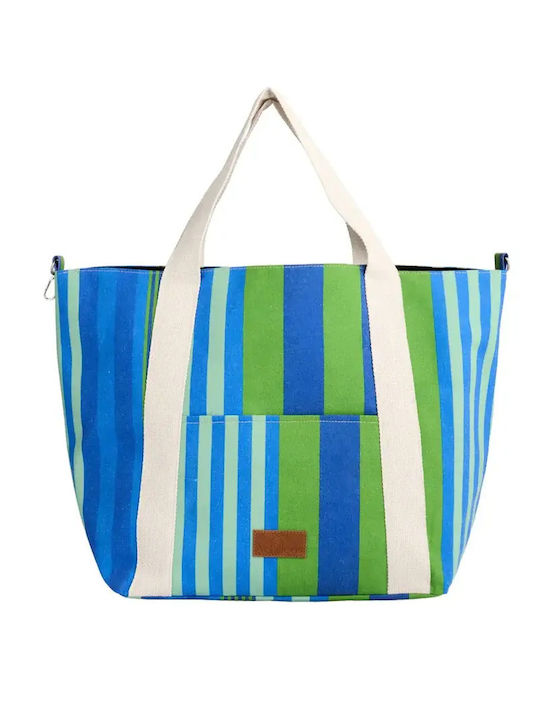Achilleas Accessories Frottee Strandtasche Mehrfarbig